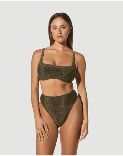 Form and Fold - The Crop Underwire D-G Top