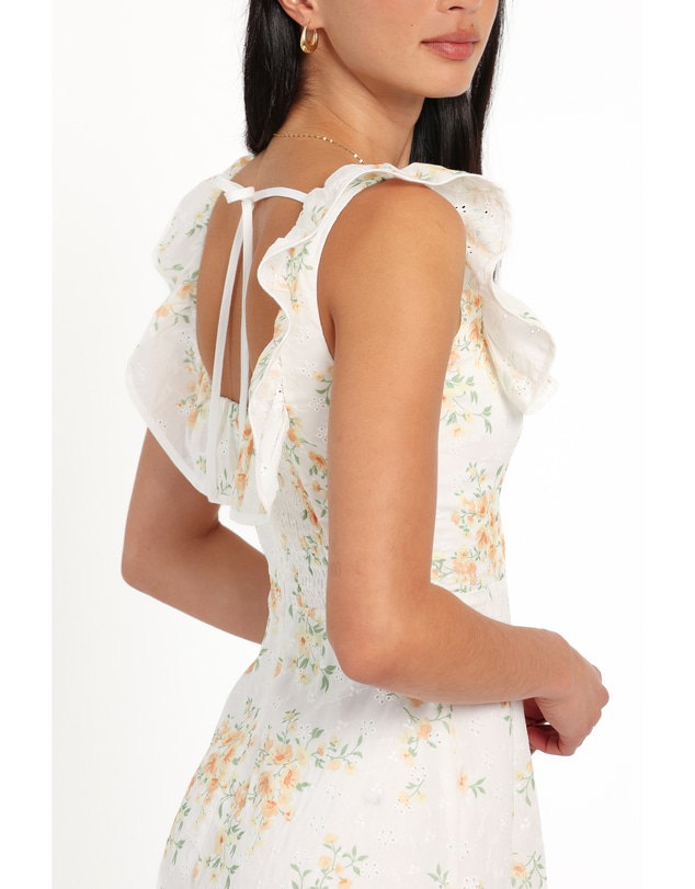Petal & Pup - Lucille Maxi Dress - Yellow Floral