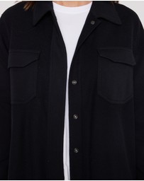 ALEXANDRA - Nelsie Shacket Black