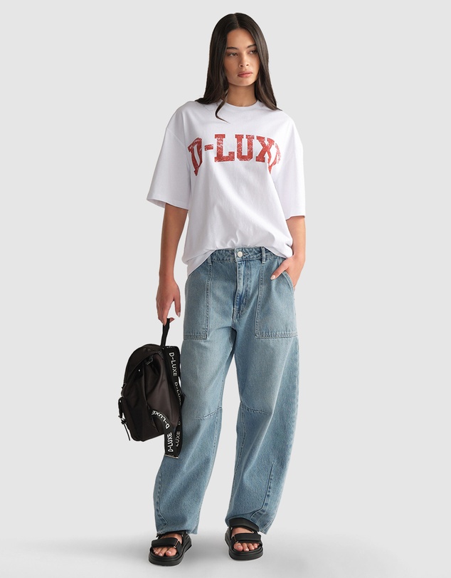 Decjuba - D-Luxe Distressed Logo Tee