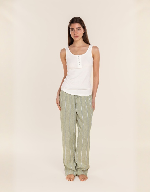 Gingerlilly - Zoey Long Linen Pants