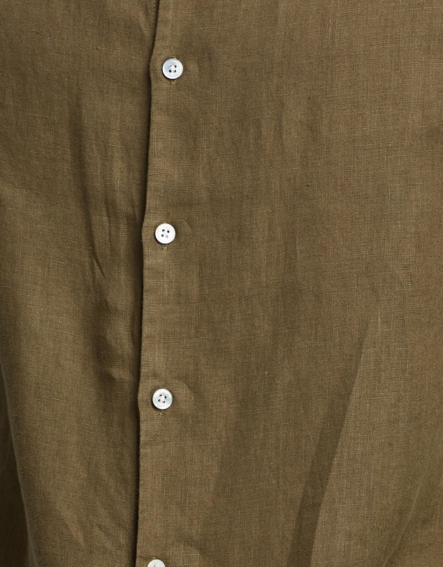 Assembly Label - Casual Long Linen Sleeve Shirt