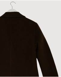 Revibe - Repaired Minima Esenciales Dulcie Relaxed Wool Coat - AU 10