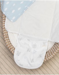 Living Textiles - Waterproof Travel Change Mat - Elephant Playtime