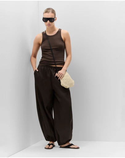 UNISON - Ramie Harem Pant