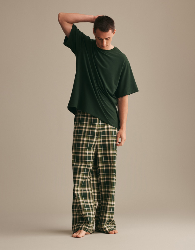 Resting - Double Brushed Flannelette Lennox Pant