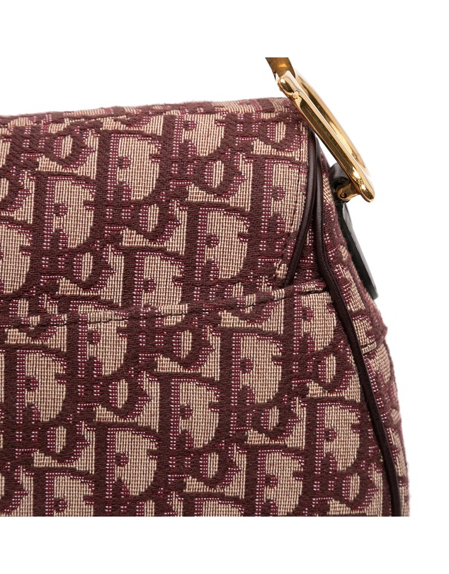 Pre-Loved by Azura Reborn - Pre-Loved Oblique Canvas Saddle Bag