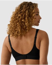 Naturana - Saturday Wirefree Wide Strap Organic Cotton Bra