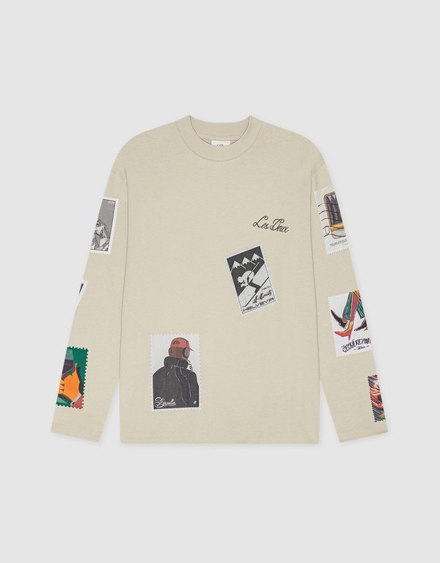 Les Deux - Stamp LS T-Shirt