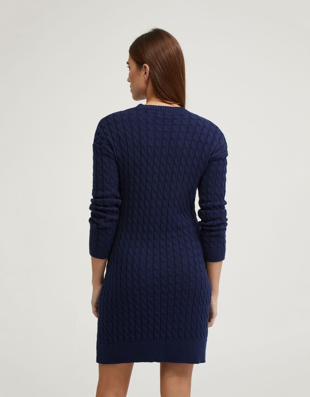 Oxford - Sweeny Cable Knit Mini Dress