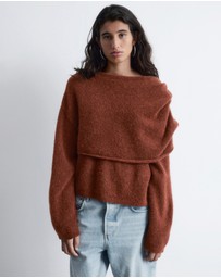 & Other Stories - Knitted Cape Sweater