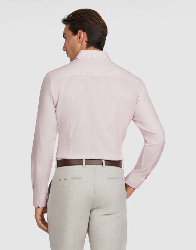 Tarocash - Leeds Slim Bamboo Check Shirt