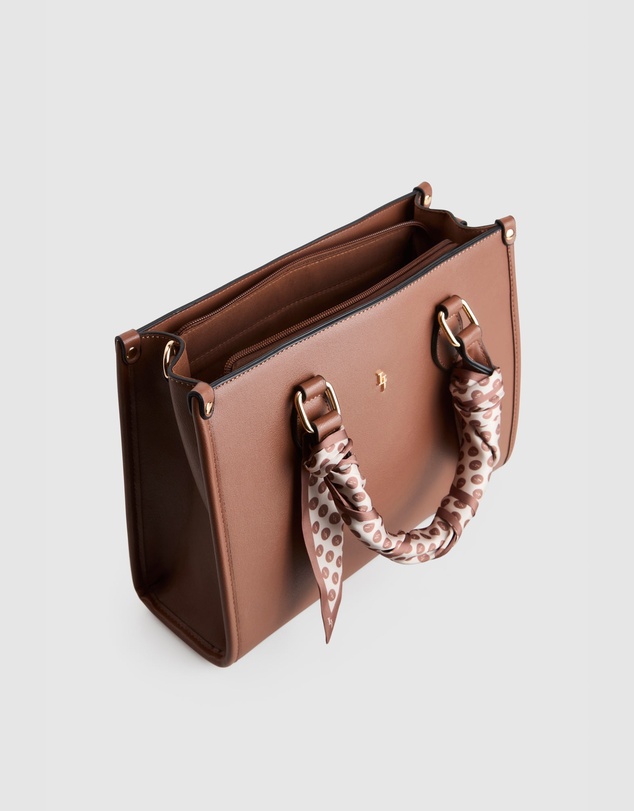 Laura Jones - Small Tote Bag With Scarf