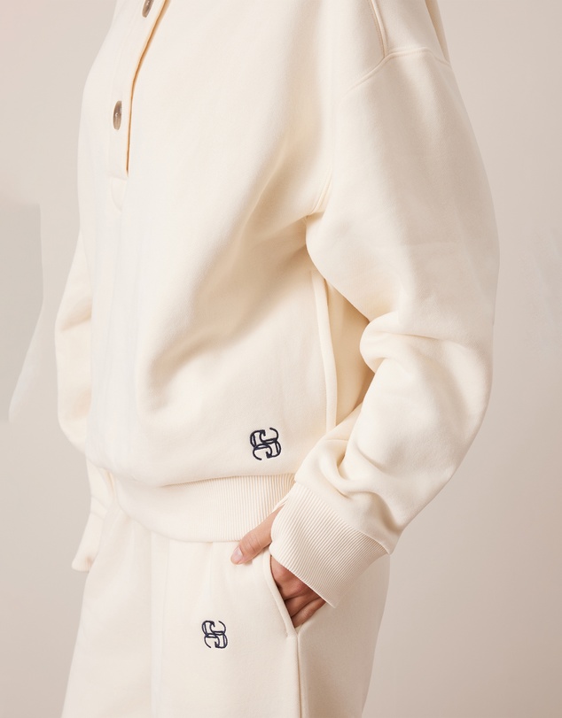 Ceres Life - Marli Button Sweat