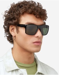 Hawkers Co - HAWKERS - Polarized Black Alligator EDGE XL  Sunglasses for Men and Women UV400