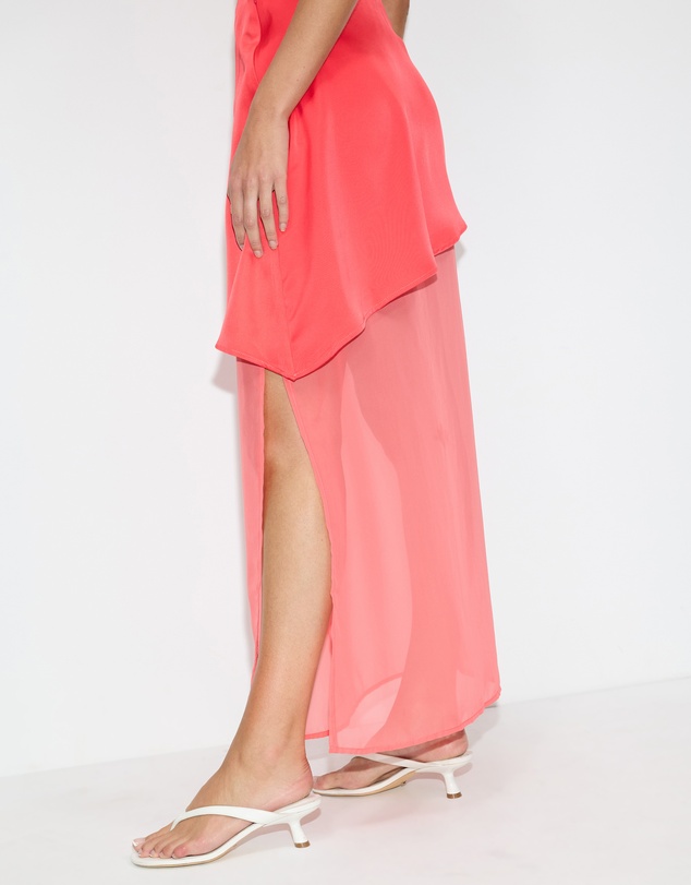 Dazie - Harper Satin Maxi Skirt