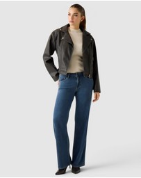 GUESS - Nada Vintage Biker Jacket