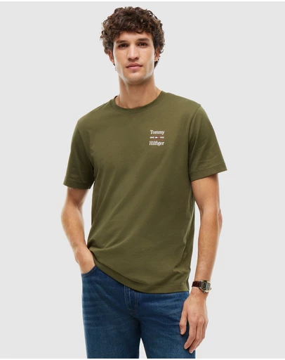 Tommy Hilfiger - 2-Pack Stacked Logo Jersey T-Shirts