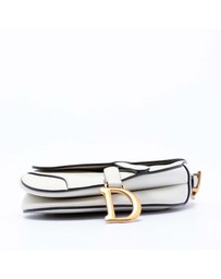 Pre-Loved by Azura Reborn - Pre-Loved Mini Grained Calfskin Saddle Bag