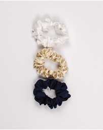 SILK MAGNOLIA - Pure Silk Scrunchie