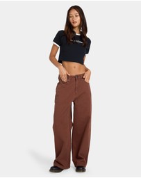 Volcom - Womens Beeggy Denim Jeans