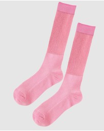 High Heel Jungle - Glitter Shimmer Lights Lurex Socks