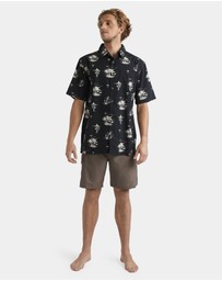 Quiksilver - Mens Horizon Haze Short Sleeve Shirt