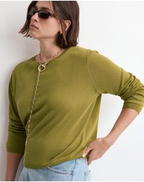 M.N.G - Long-Sleeve Knitted Sweater