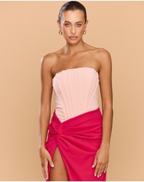 CATHERINE FERRARO - Cinthia Strapless Gown