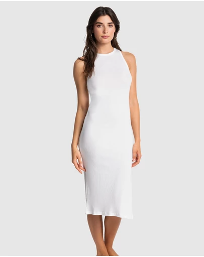 Passionata - Kate Ribbed Cotton & Modal Midi Lounge Dress