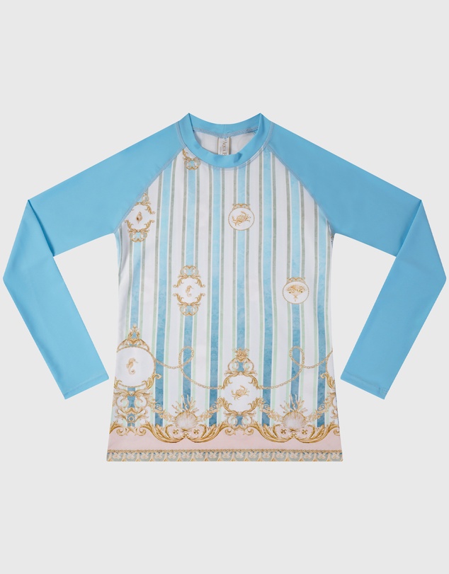 Aqua Blu Kids - Nautica Long Sleeve Rash Vest - Teens