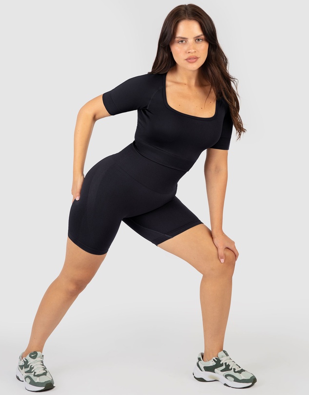 B Free Intimate Apparel - Seamless High Waist Midi Biker Shorts