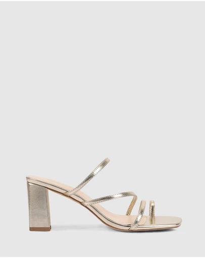 Verali - Nature Block Heel Mules