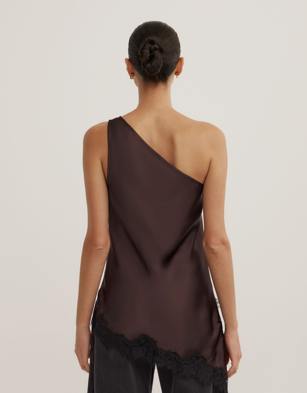 Witchery - One Shoulder Lace Top