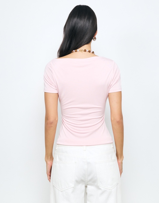 AERE - Jamie Cupro T-Shirt