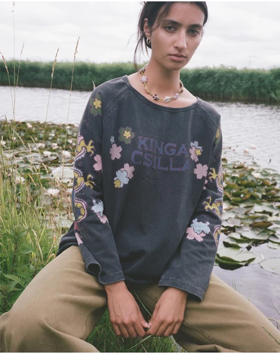 KINGA CSILLA - Petalo Sadie LS Tee