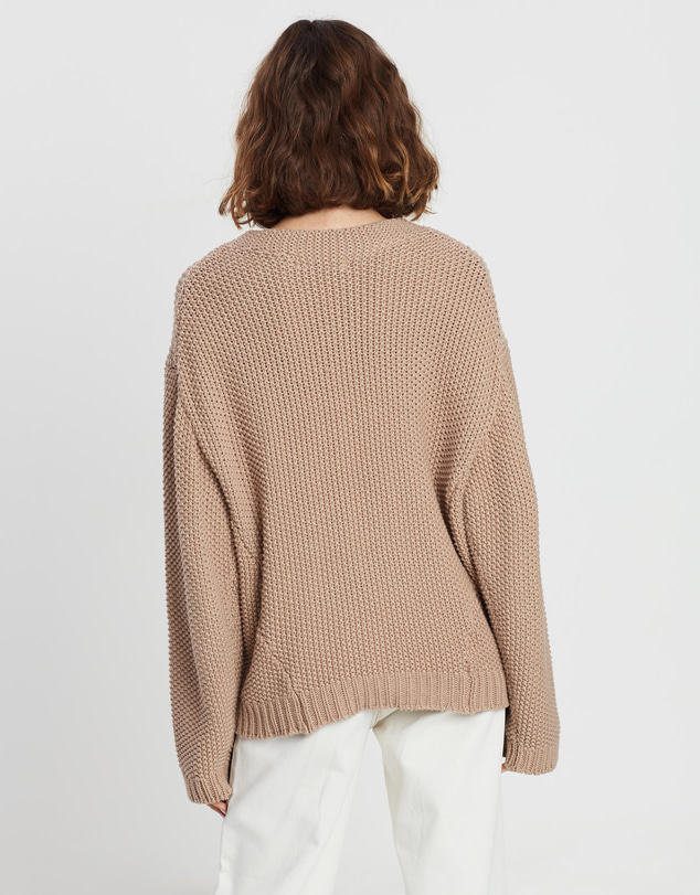 Assembly Label - Seeded Knit