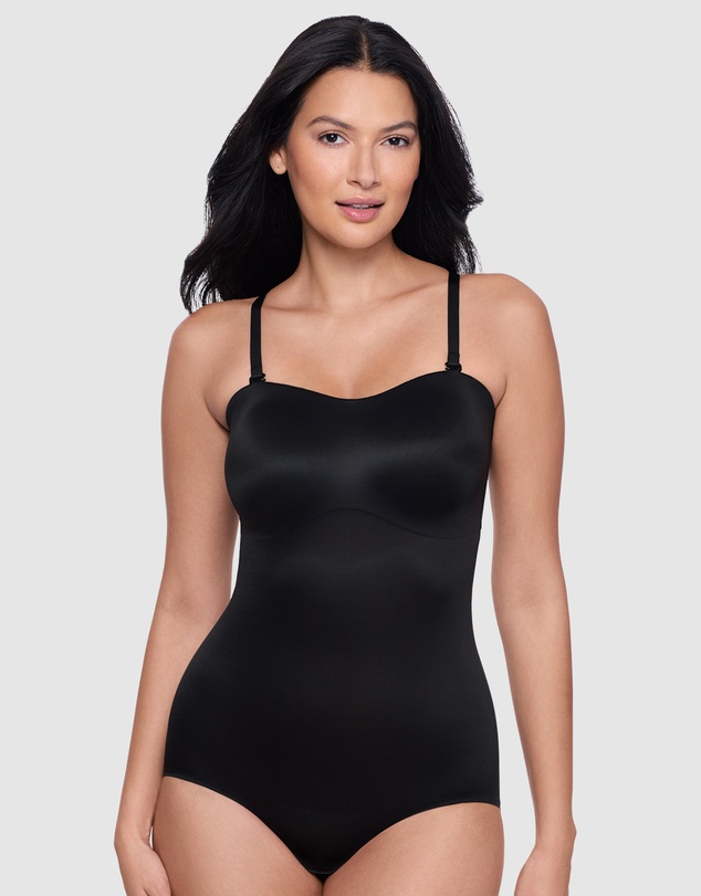 Miraclesuit Shapewear - Show Stopper Wirefree Convertible-to-Strapless Shaping Bodysuit