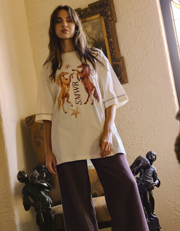 SMWR. by The Somewhere Co - The Homestead Oversized Tee