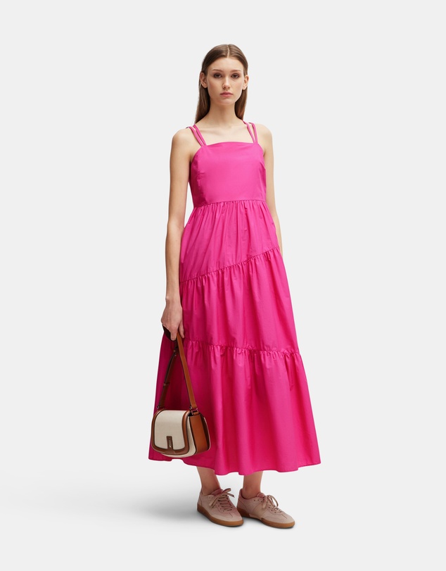 BOSS - Cotton Poplin Maxi Dress