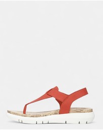 Naturalizer - Lincoln Sandal - Coral