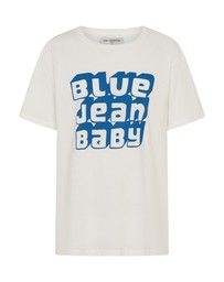 ONE TEASPOON - Blue Jean Baby Boyfriend Tee - White