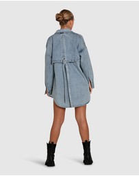 Belle & Bloom - Into Him Oversized Denim Shirt