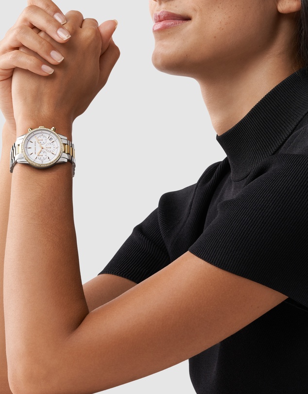 Michael Kors - Ritz Two Tone Chronograph Watch