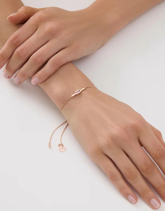Najo - Skye Rose Gold Cubic Zirconia Bracelet