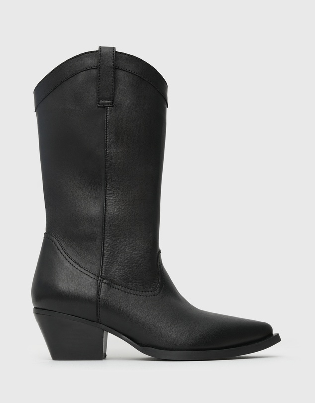 Betts - Howdy Suede Leather Western Boots