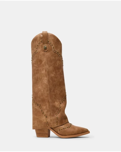 Steve Madden - Streamline Cognac Boots