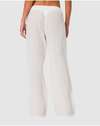 EDIKTED - Miracle Cotton Lace Pants
