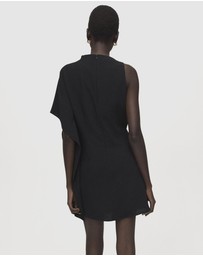 M.N.G - Short Asymmetrical Sleeve Dress