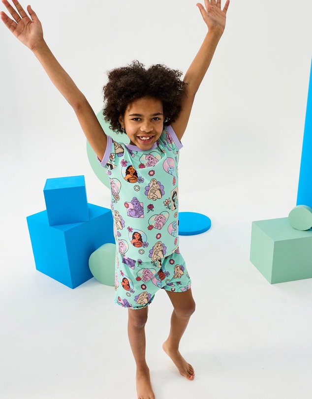 Rock Your Kid - Disney Princess Bow Short Pyjama Set - ICONIC EXCLUSIVE - Kids-Teens